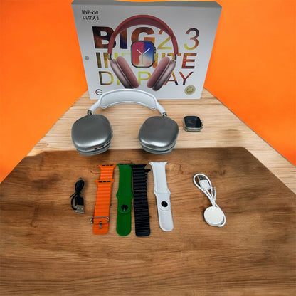 Reloj Ultra 3 Y Audífonos